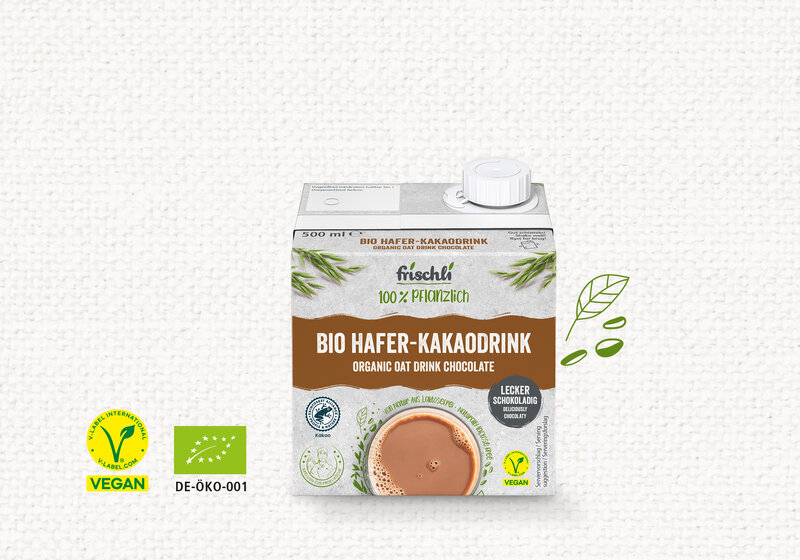frischli Teaserbild Bio Hafer-Kakaodrink 0,5 L