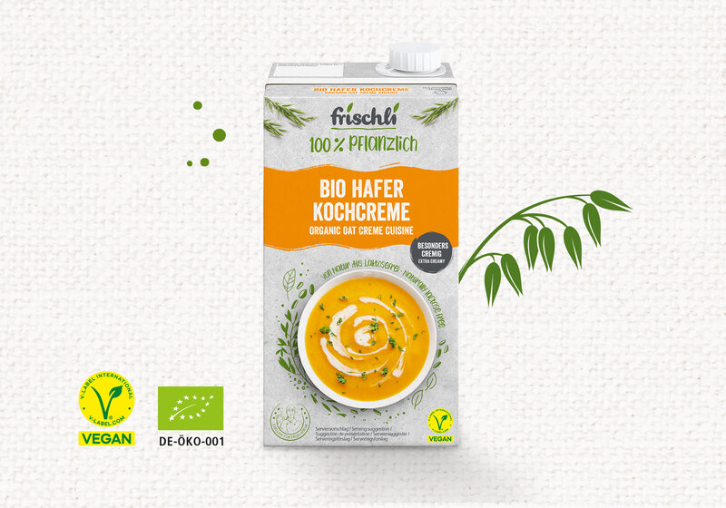 frischli Teaserbild Bio Hafer Kochcreme 1 L