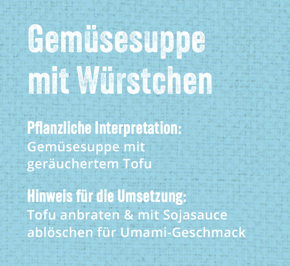 Gemüsesuppe mit Würstchen