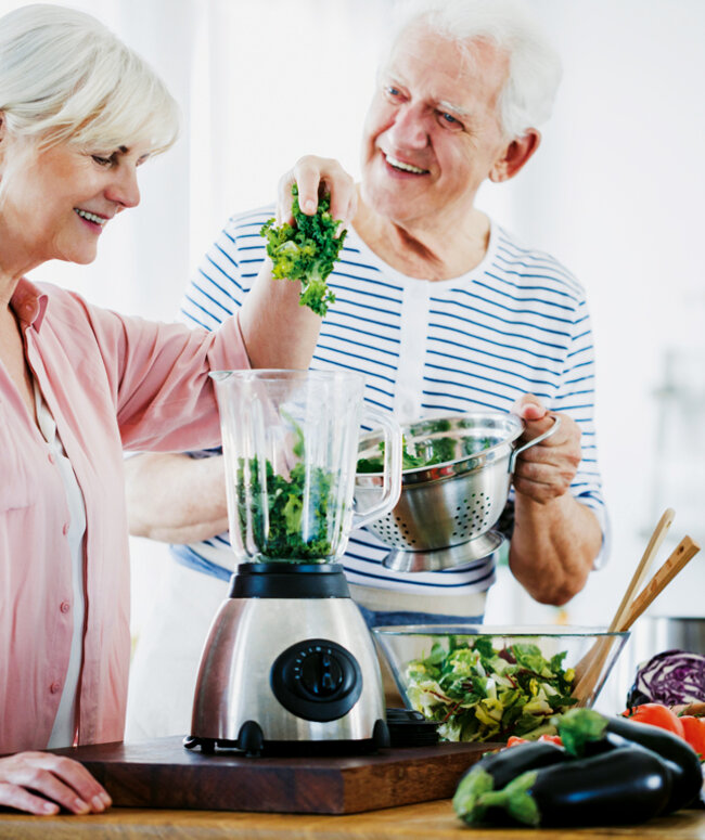 Pflanzlich sicher versorgt im Alter – nährstoffreich, klimafreundlich, gesund